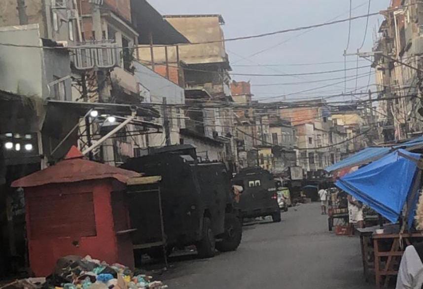 A semana do Carnaval na Maré teve duas operações e duas mortes. (Foto: Reprodução)