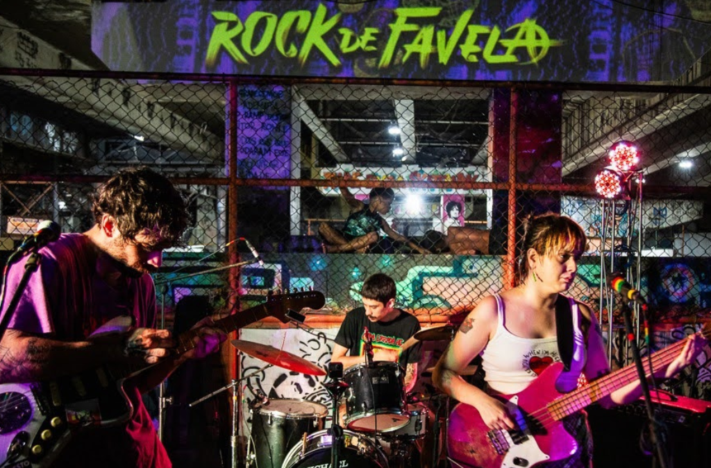 Rock de favela reforça a potência cultural do território. (Foto: Af Rodrigues)
